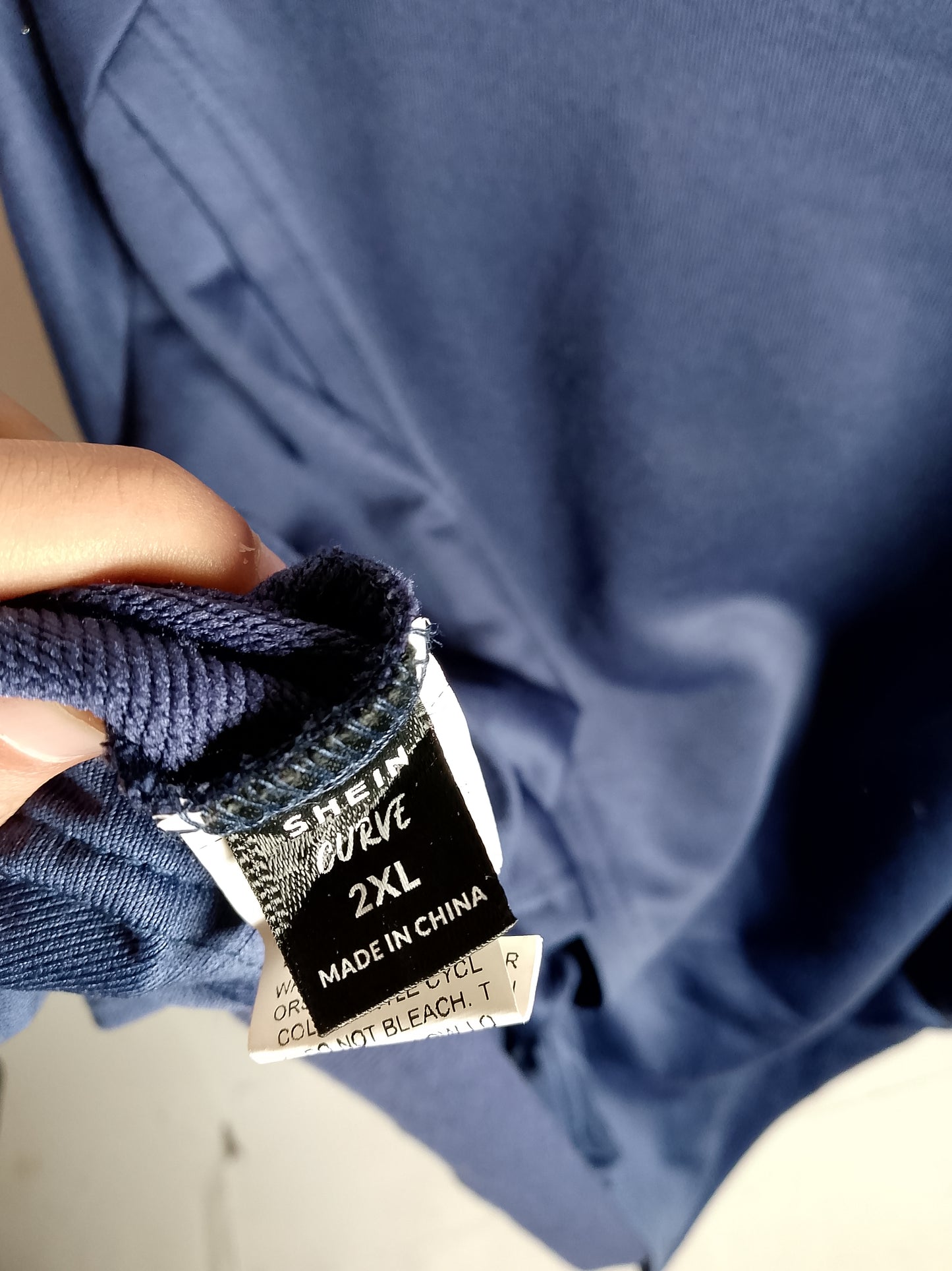 Shein Azure Lace Blouse