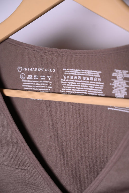 Primark Brown Crop Top