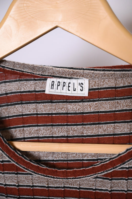 Appel's grey & brown Sweatshirt (Medium)