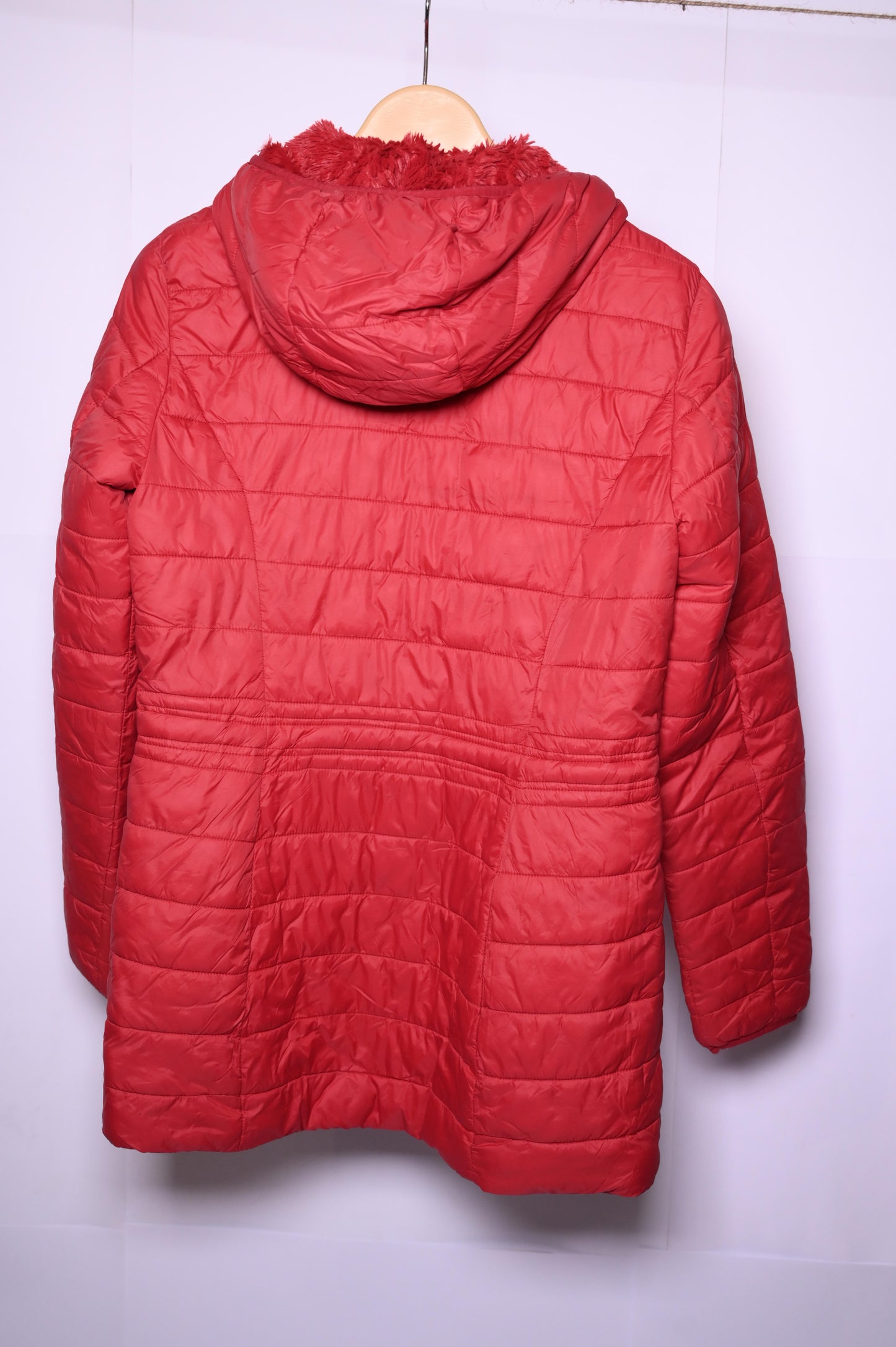 Tally Weijl Red Sporty Zipper Puffer