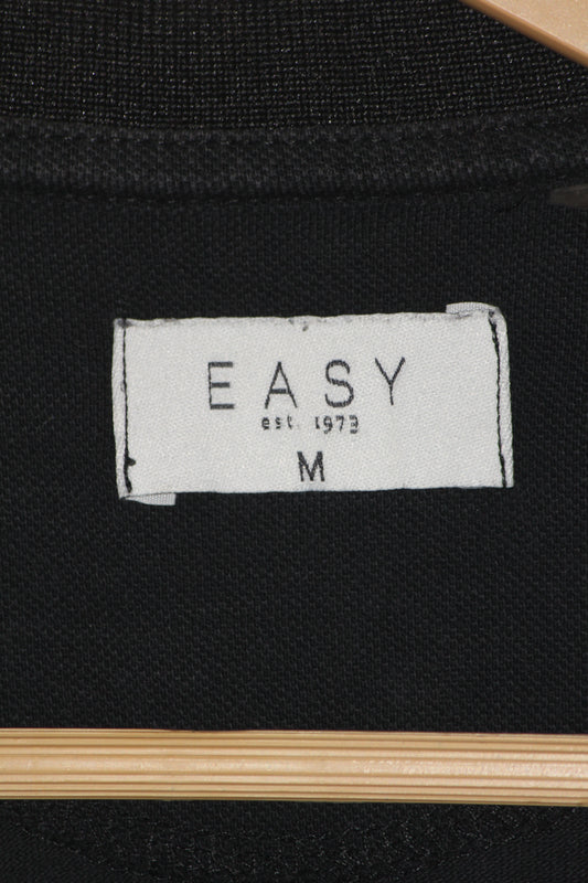 Easy Trio-Tone Black Polo Medium