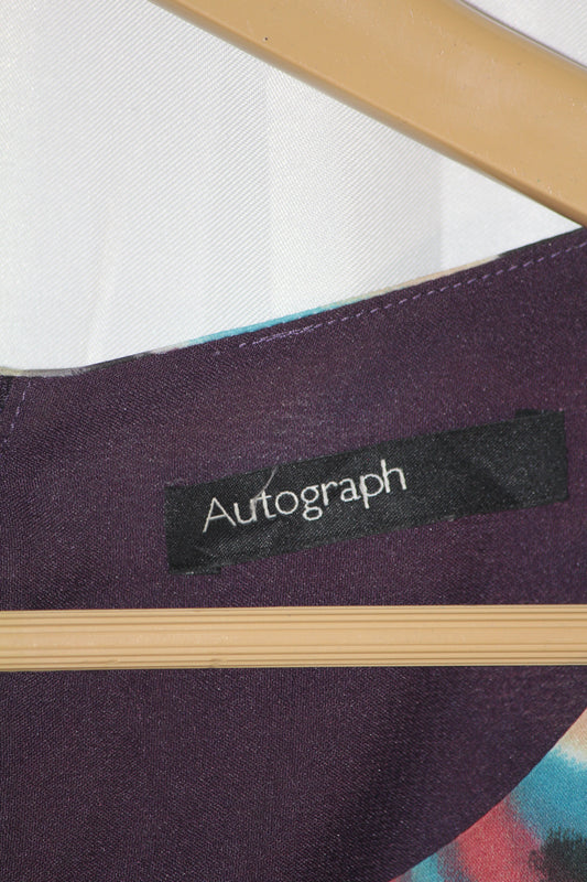 Autograph Purple Floral Dress