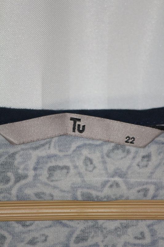 Blue Full Sleeves Shirt by TU