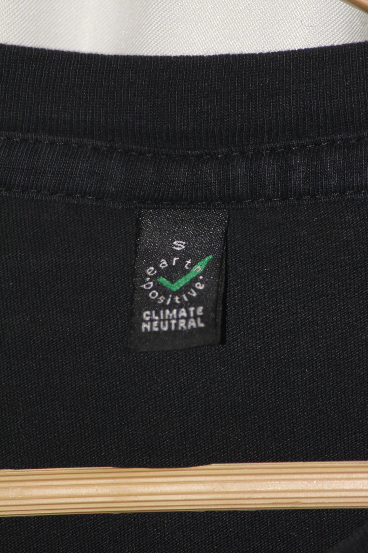 Black Tshirt By Climate Neutral