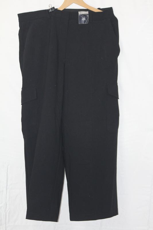 M&S Black Straight Pant - XL