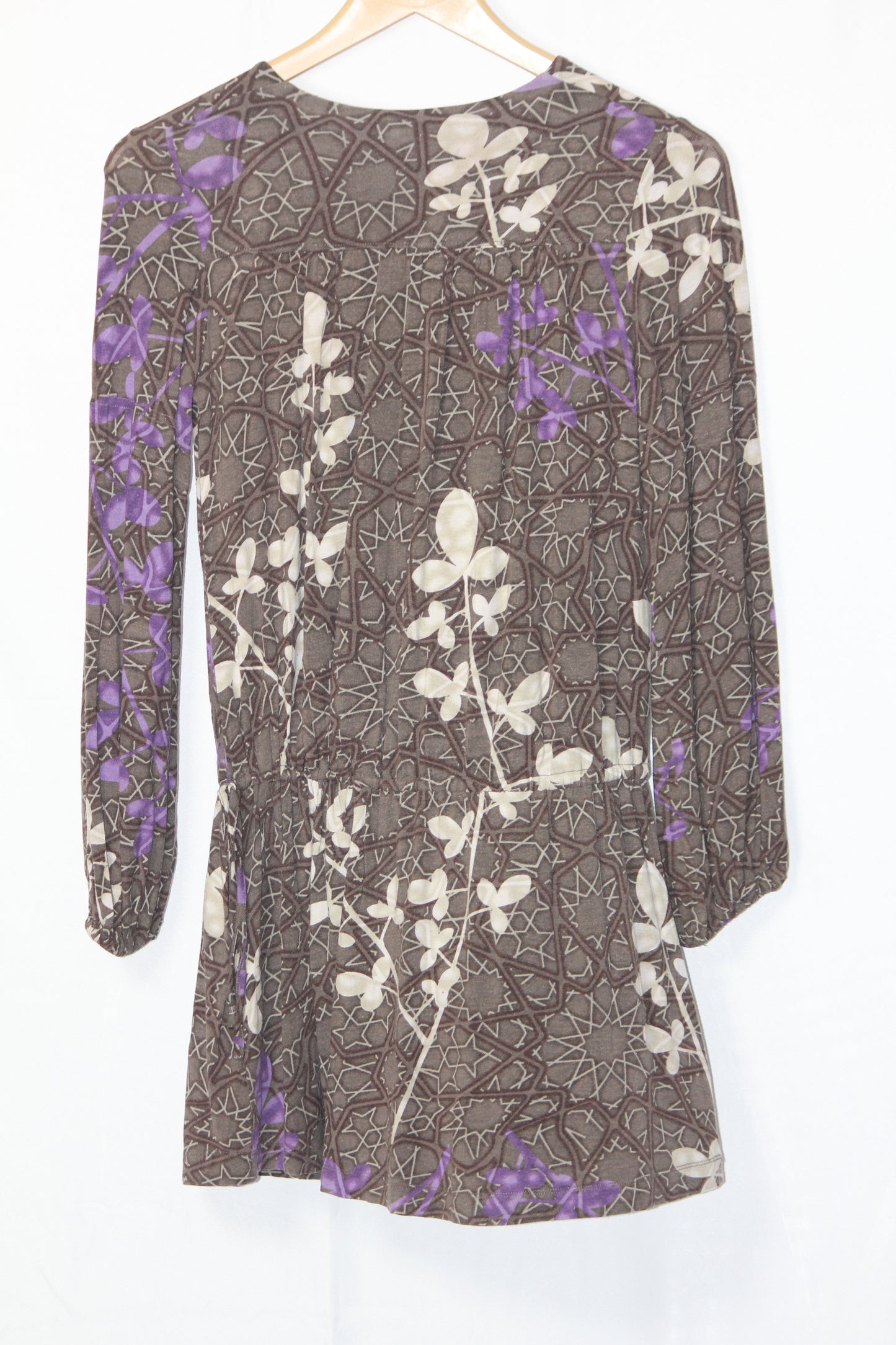 LIU-JO Floral Elegance Brown Dress