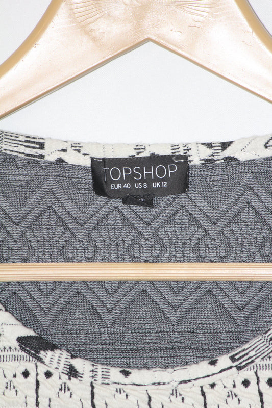 Topshop White Statement Dress