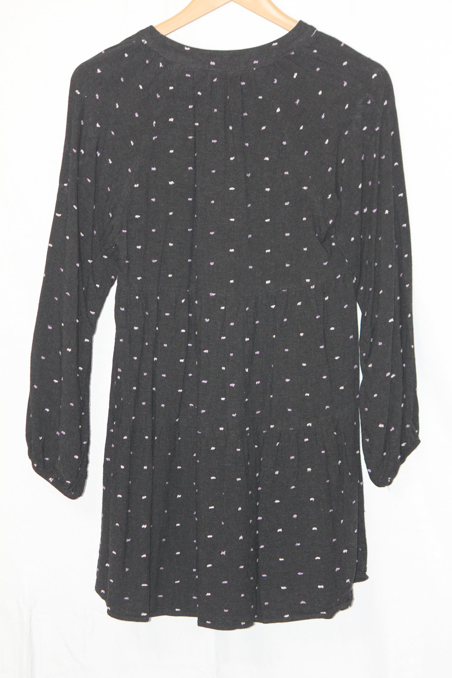 Zara Black Polka Dot Dress