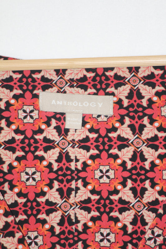 Anthology Red Floral Dress