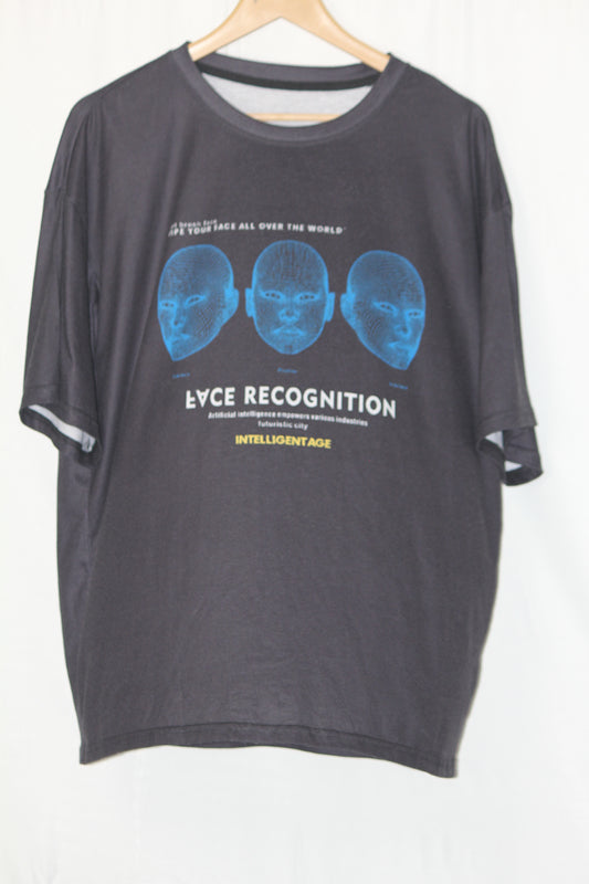 Shein Black Stretch Fit T-Shirt