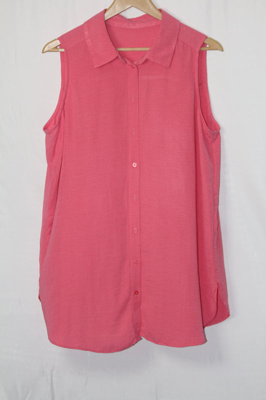 George Pink Flowy Blouse