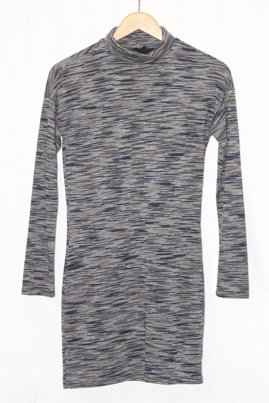 Topshop Grey Elegant Full Sleeve Bodycon