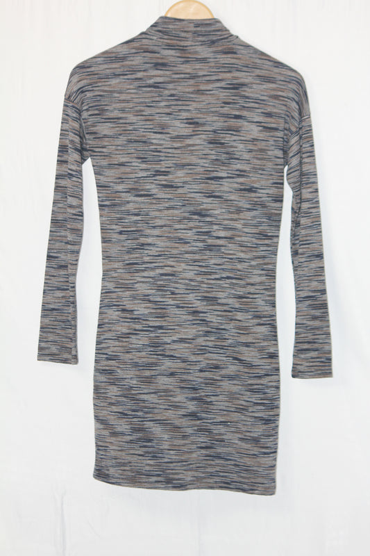 Topshop Grey Elegant Full Sleeve Bodycon