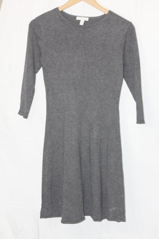 H&M Grey Chic Full Sleeve Bodycon