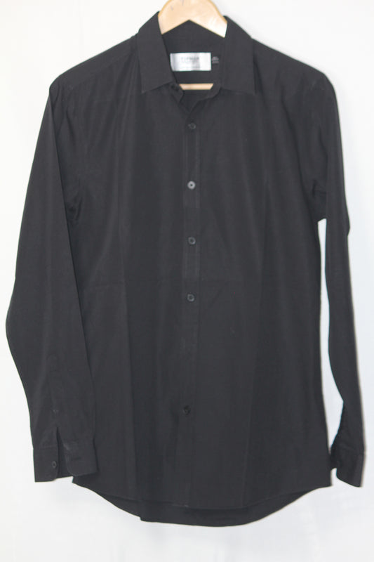 Topman Black Classic Fit Shirt – Small