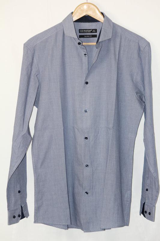 Cedar Wood State Blue Casual Shirt – Medium