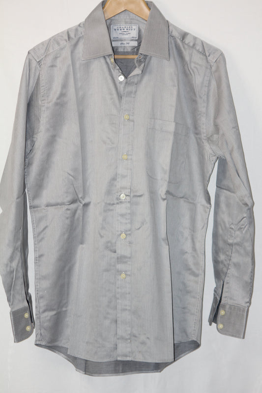 Charles Tyrwhitt Grey Shirt – Medium