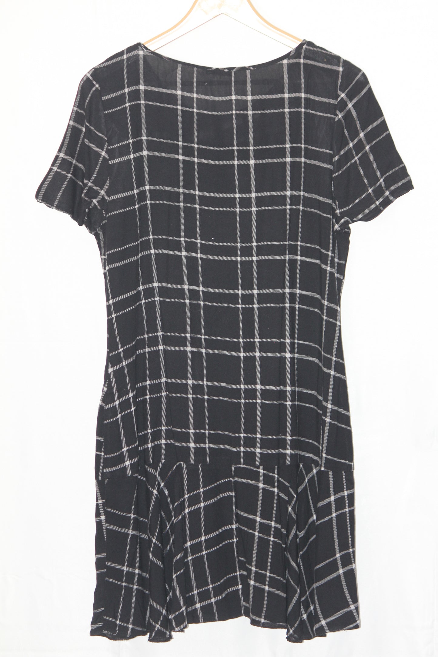 F&F Black Checkered Dress
