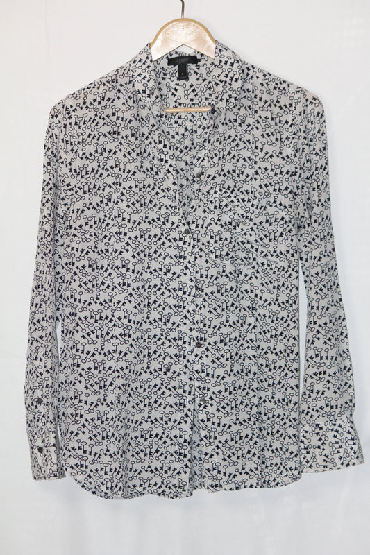 J.Crew White Button Down Shirt