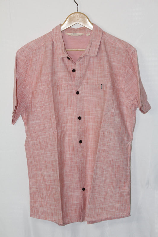 Mountain Warehouse Pink Cotton Shirt – XL (MEN)