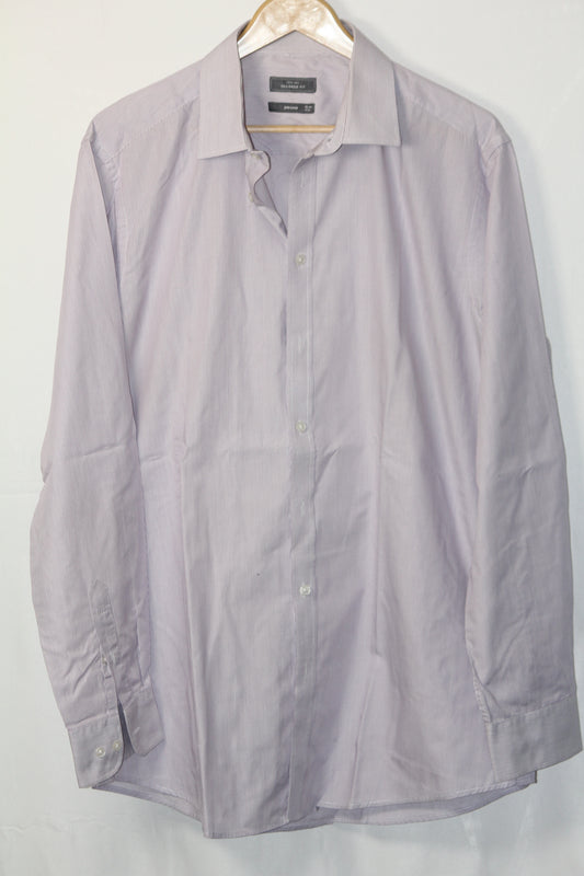 John Lewis Purple Cotton Shirt – Large (Men)