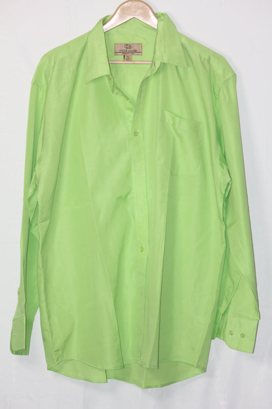Steve Adams Green Button Down Shirt – XL (Men)