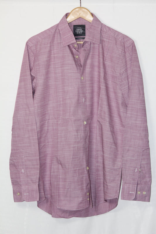 Savoy Taylors Pink Button Down Shirt – Medium (Men)