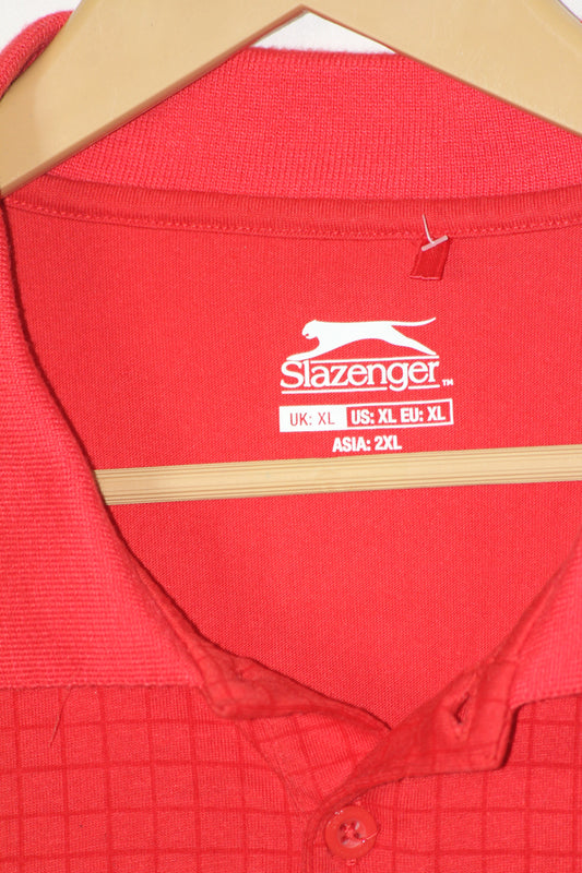 Slazenger Red T-Shirt – XL