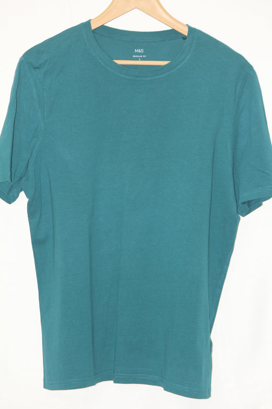 M&S Sea Green T-Shirt – Large