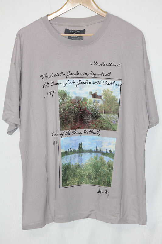 Primark Cream T-Shirt – Medium