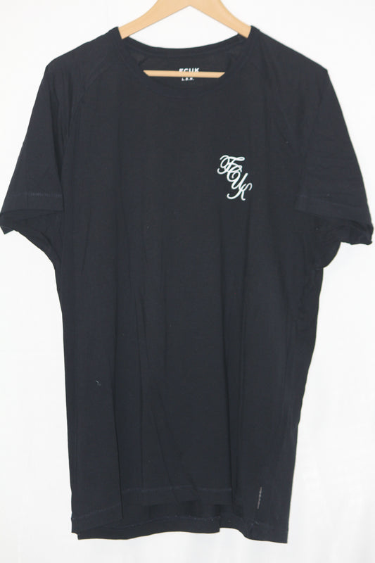 FCUK Black T-Shirt – XXL