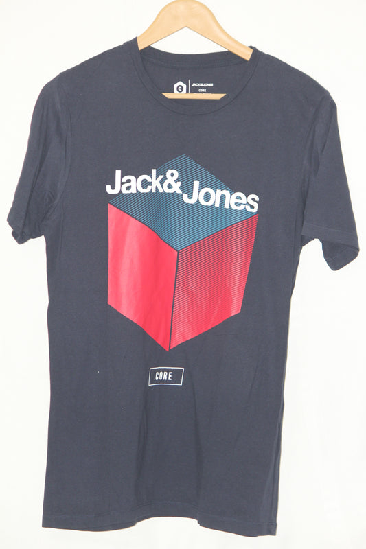 Jack & John Black T-Shirt – Medium