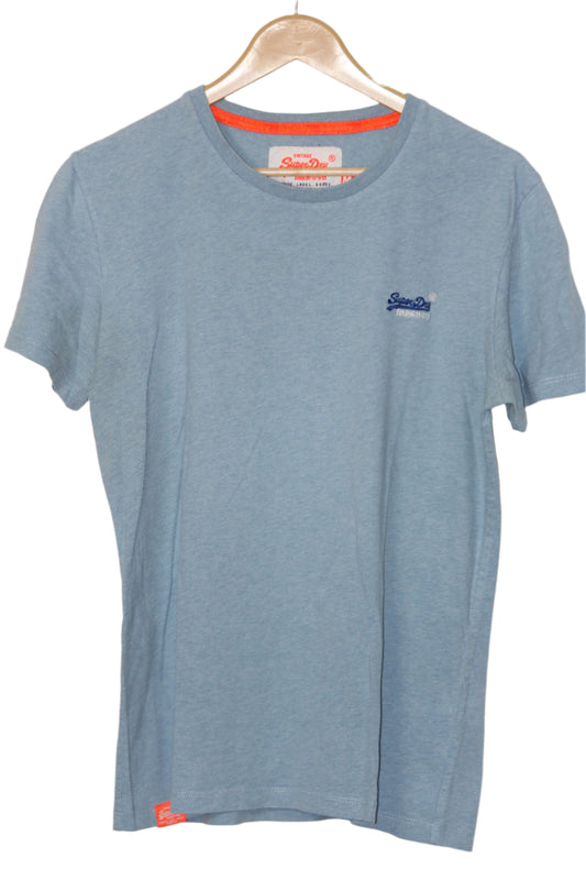 SuperDry Light Blue T-Shirt – Medium