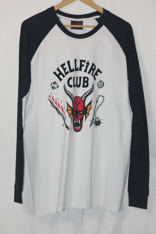 Netflix White Full Sleeves T-Shirt – XXL