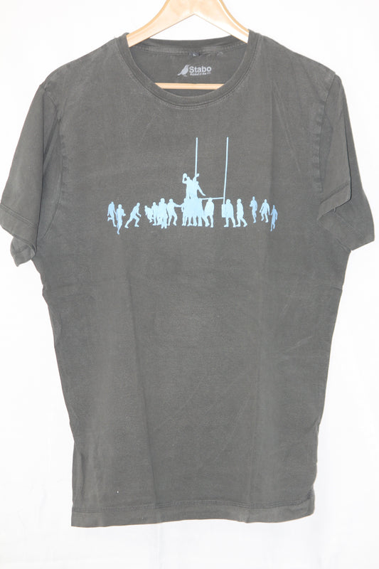 Stabo Green Printed T-Shirt