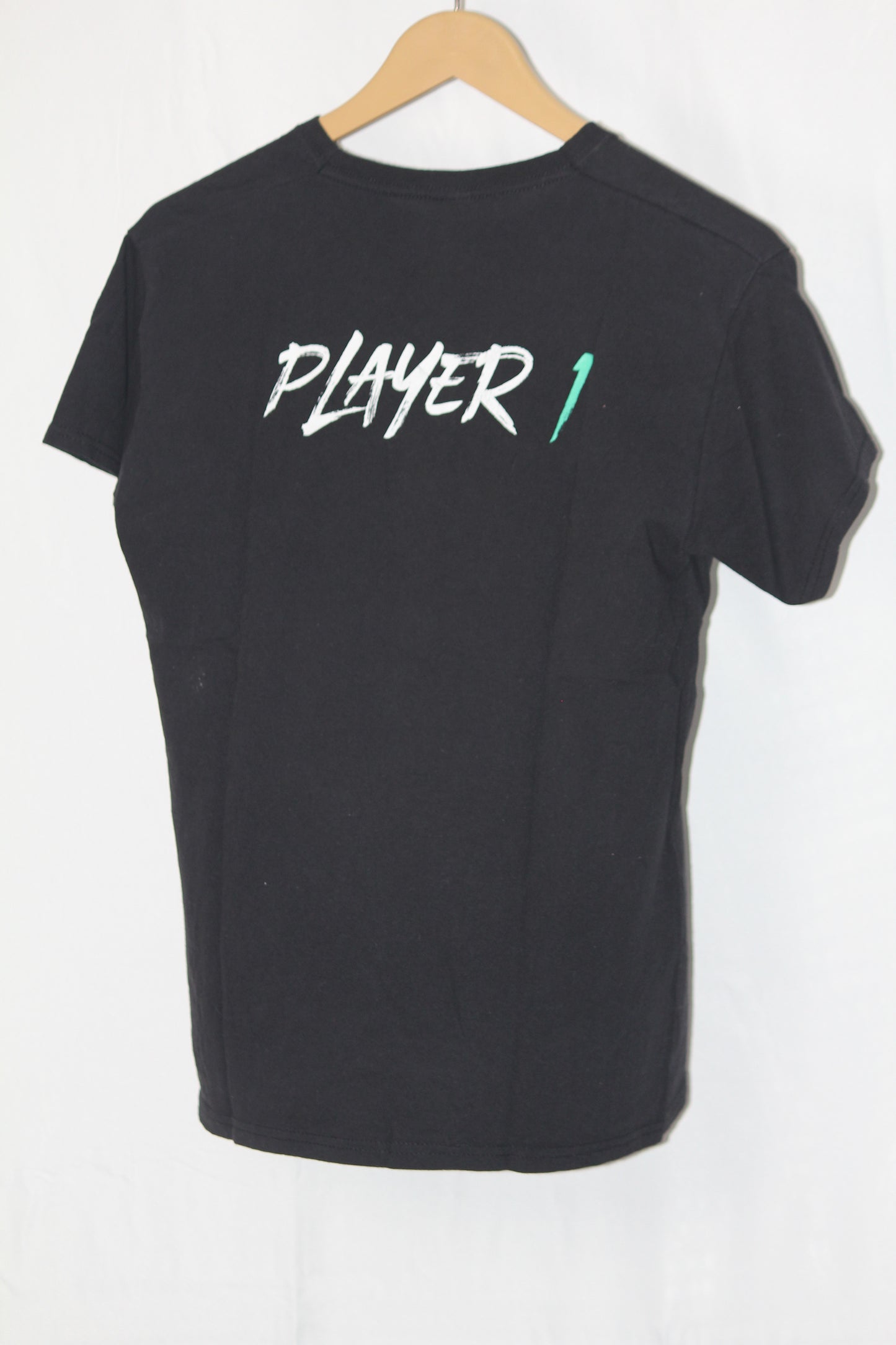 Fruit of the Loom Black Printed T-Shirt