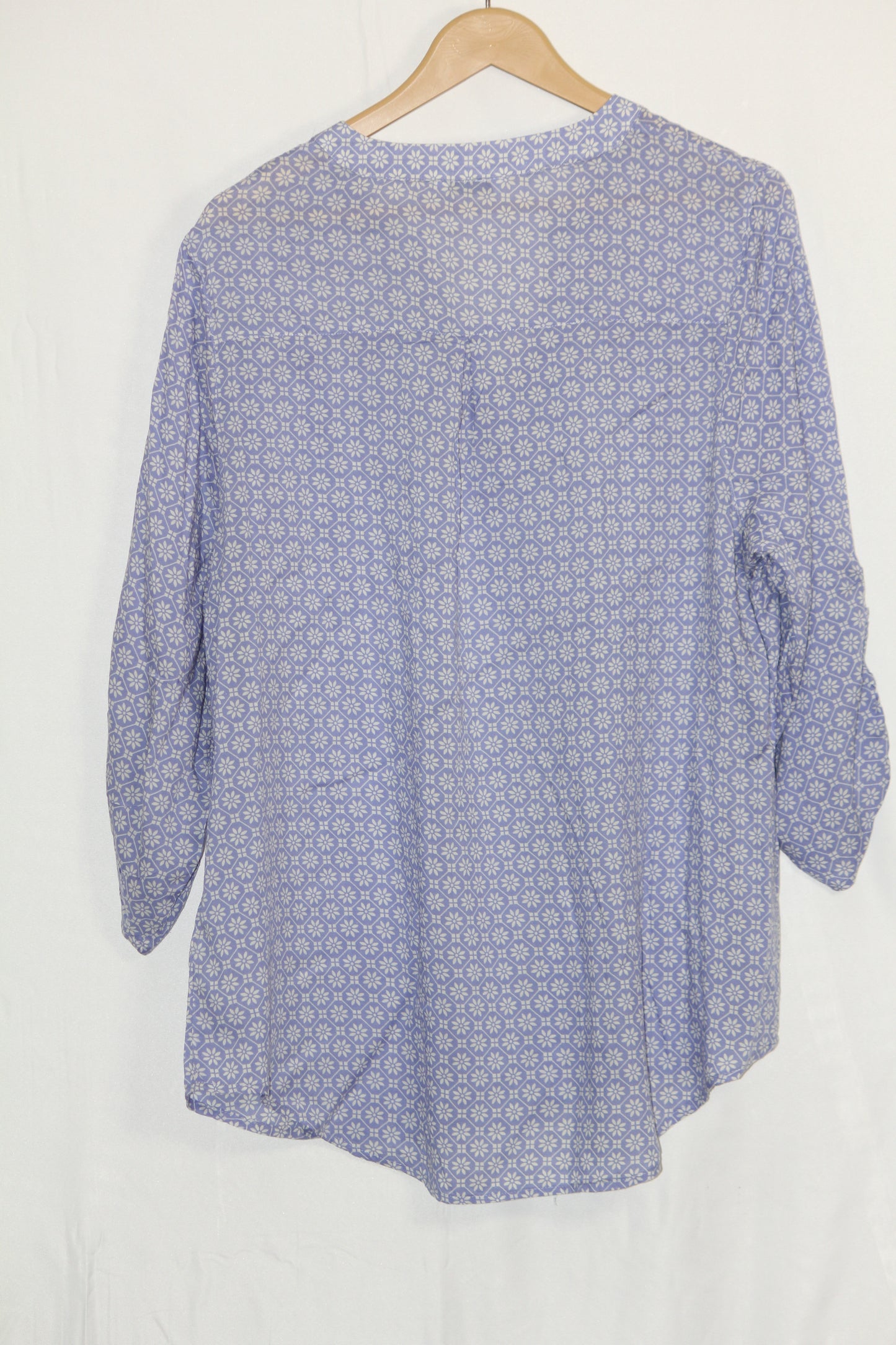 V-Neck Full Sleeves Blouse by George