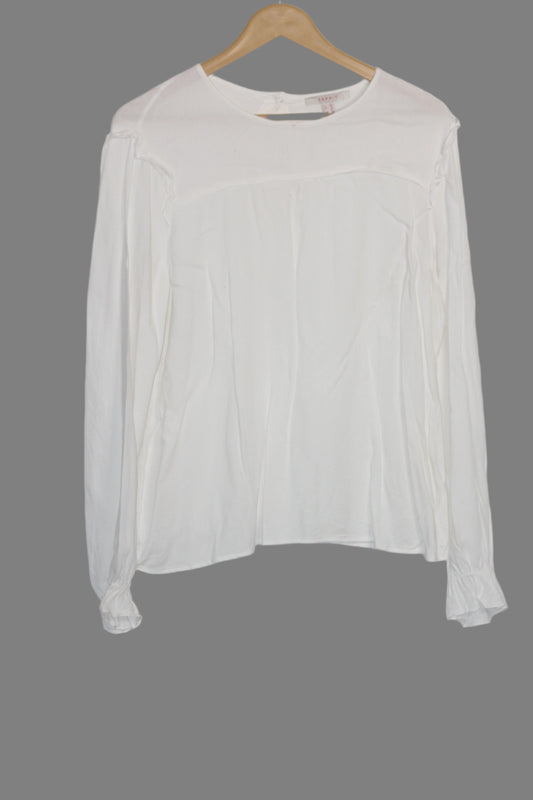 Pure Elegance – Esprit White Blouse