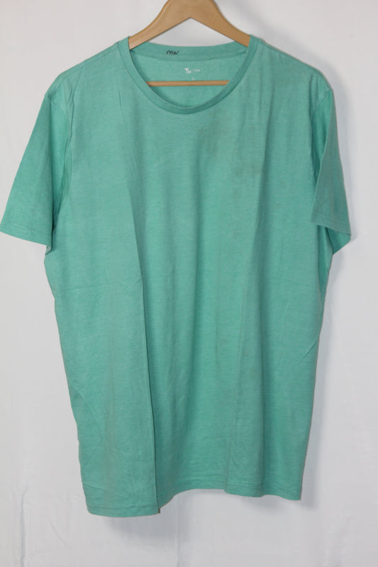 TU Green Simple T-Shirt