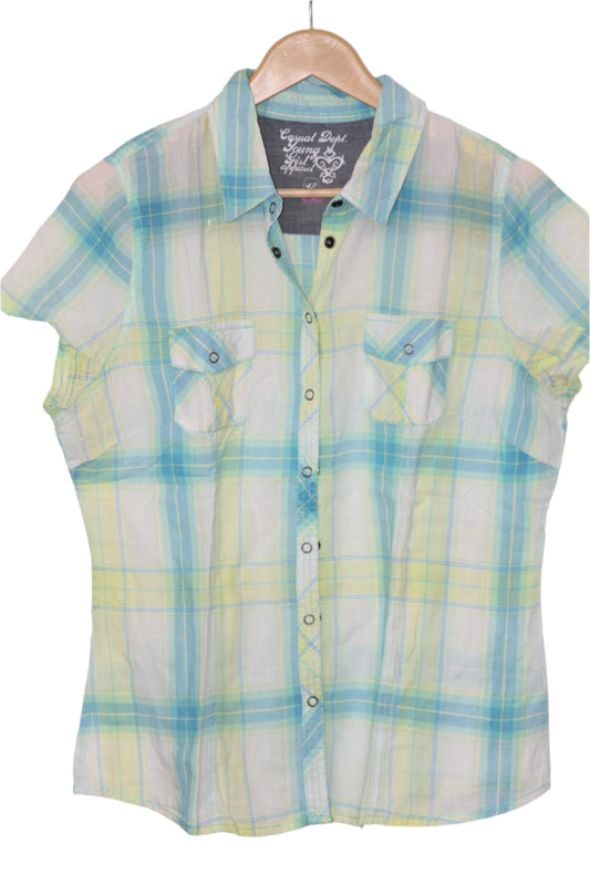 White Sleeveless Shirt – Thriftify