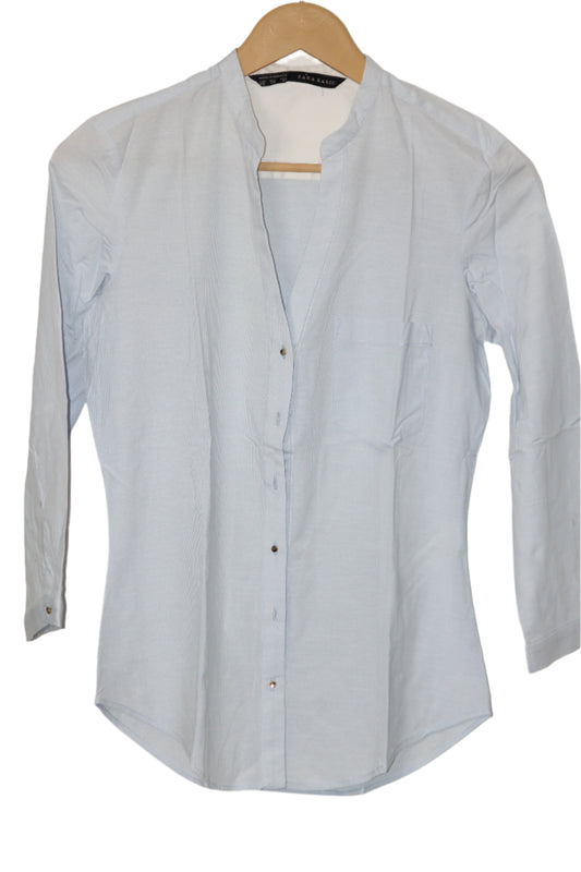 Light Blue Stretch Shirt – ZARA BASIC