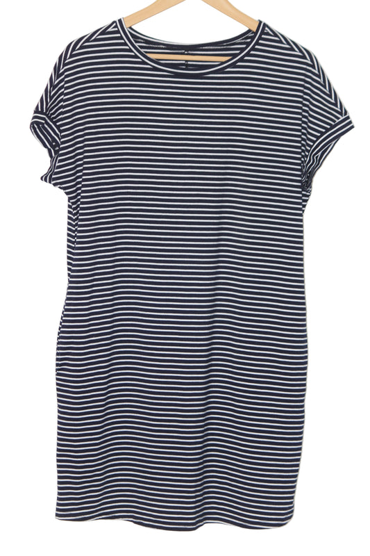 Shein Navy & White Dress