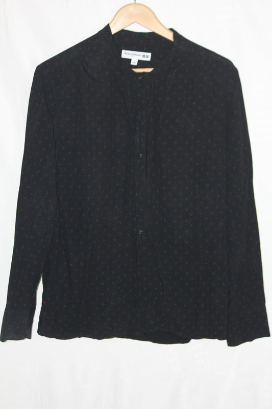 Ines De La Fressange Black Viscose Shirt – Large