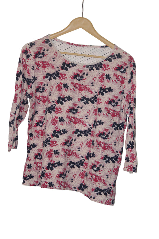 Thriftyfy Multicolor Floral Full Sleeve Blouse – Vibrant Everyday Fashion