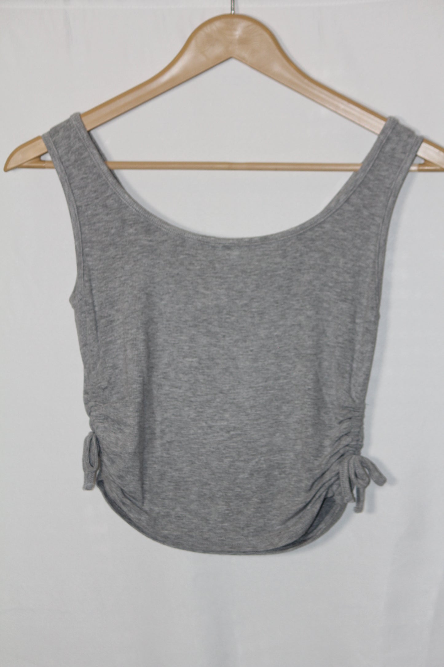 Shein Grey Crop Top - Small