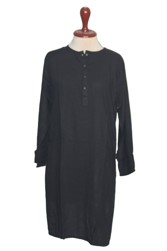 Kurti – ThriftyFy (Black, Medium)