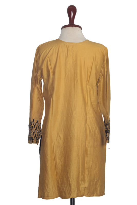 Kurti – ThriftyFy (Orange, Small)