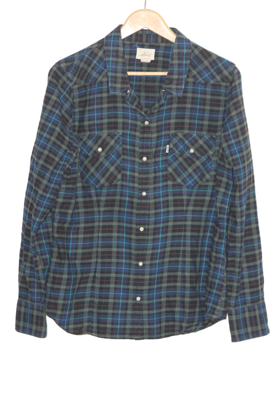 Levi’s Multicolor Checked Cotton Shirt – Medium