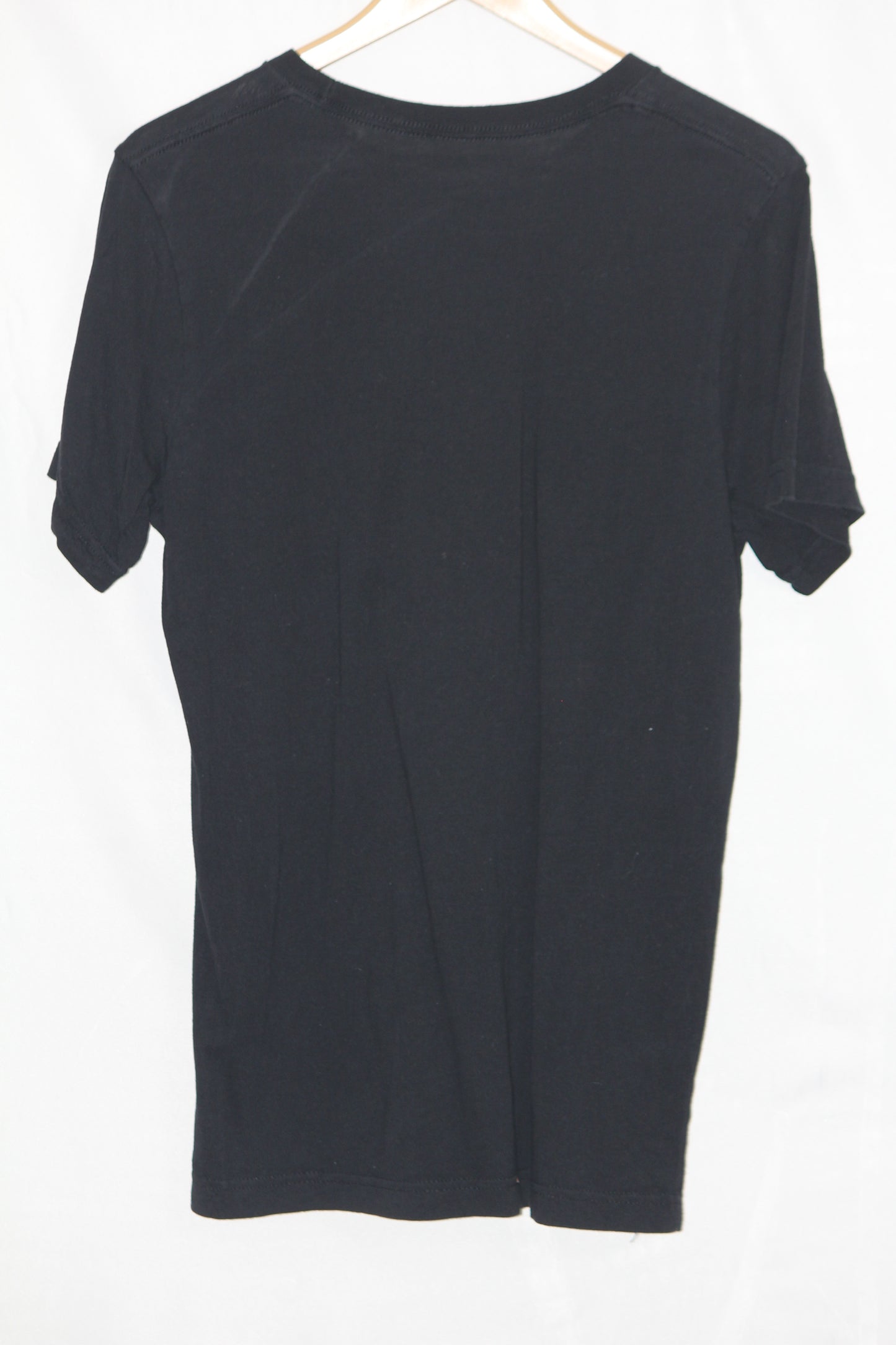 ThriftyFy Black Cotton T-Shirt – Medium