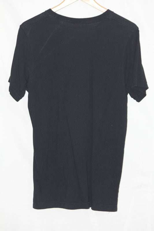 ThriftyFy Black Cotton T-Shirt – Medium